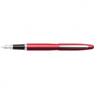 VFM Excessive Red/Nickel Plated Fountain Pen [Medium Nib]