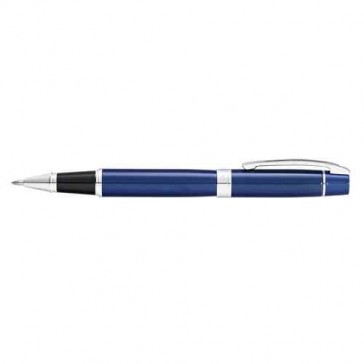Sheaffer 300 Blue Lacquer/Chrome Plate Rollerball Pen