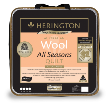 Herington Wool All Seasons Queen Quilt 
