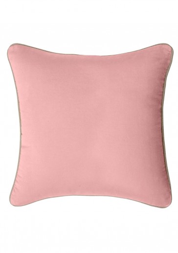 Gabriel Dusty Pink Square Cushion by J Elliot Home