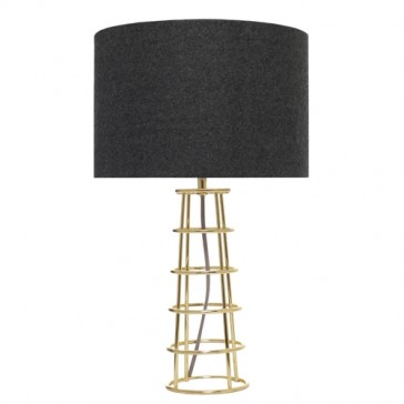 Beatrice Table Lamp Brass by Couger Lighting