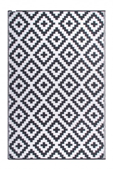 Aztec Grey and White by FAB Rugs