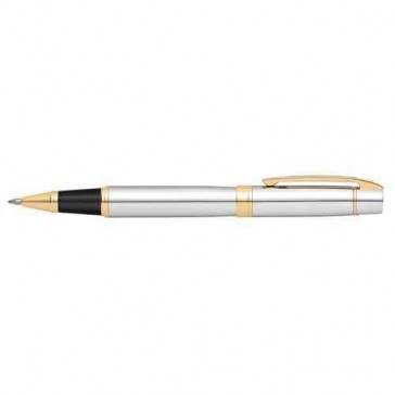 Sheaffer 300 Chrome/Gold Trim Rollerball Pen