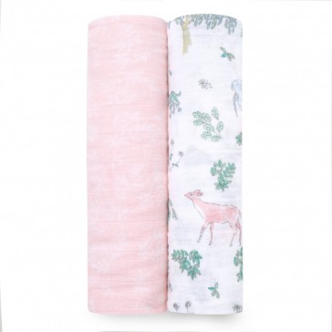 Forest Fantasy Classic Swaddles 2 Pack