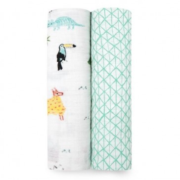 Around The World Classic Swaddles 2 pack 