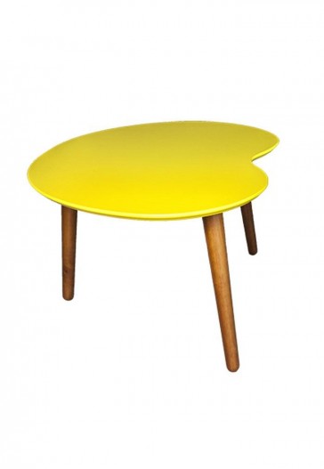 6ixty Palate Round Table Yellow