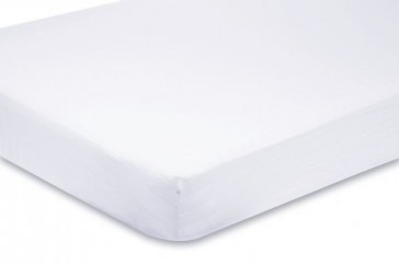 Dreamer Classic Muslin Fitted Single Cot Sheet 