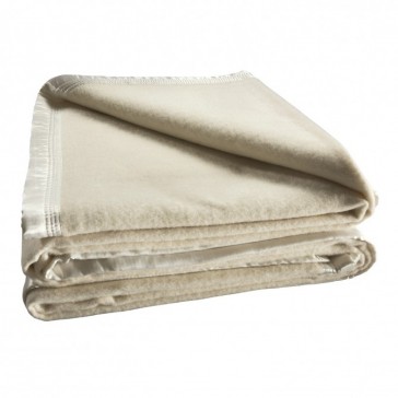 Australian Wool Blanket 480gsm Cream