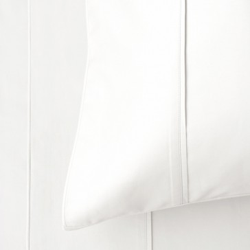 Linen and Moore Savoy White Single Sheet Set 