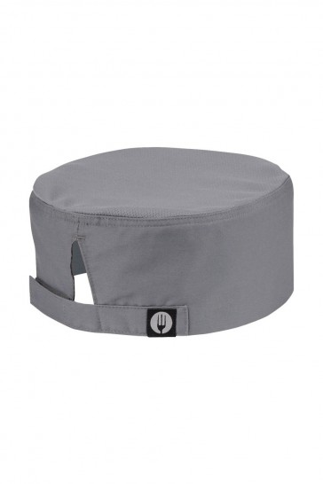 Cool Vent Grey Chef Beanie 