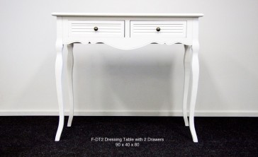 Living Good Dressing Table with 2 Drawers
