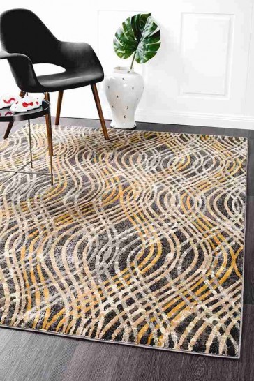 Dream Scape 852 Charcoal By Rug Culture