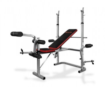 Everfit 7-In-1 Weight Bench Multi-Function Power Station Grey