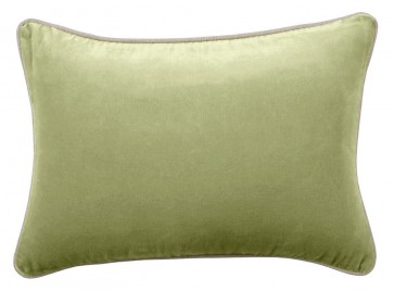 Gabriel Rectangle Leaf Green Cushion by J Elliot Home