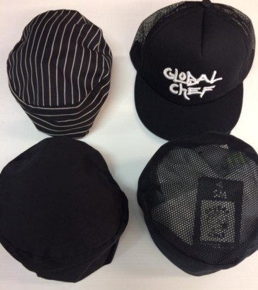 Black Chef Hat Bundle