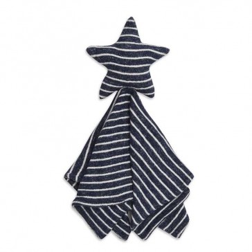 Navy Stripe Snuggle Knit Range Lovey by Aden and Anais