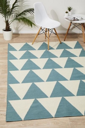 Nomad  26 Blue Runner by Rug Culture