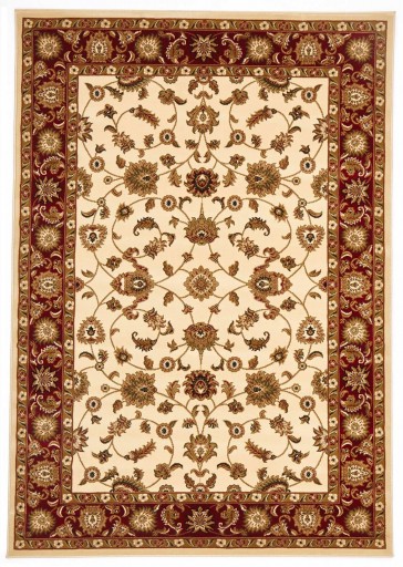 Sydney 1 Ivory Red by Rug Culture