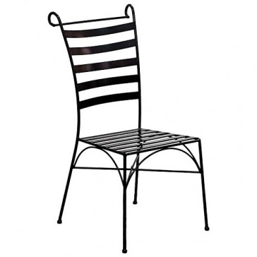 Venice Outdoor Iron Chair by Channel Enterprises