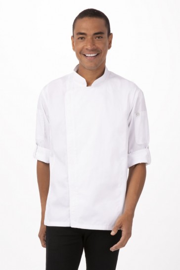 White Hartford Chef Jacket by Chef Works