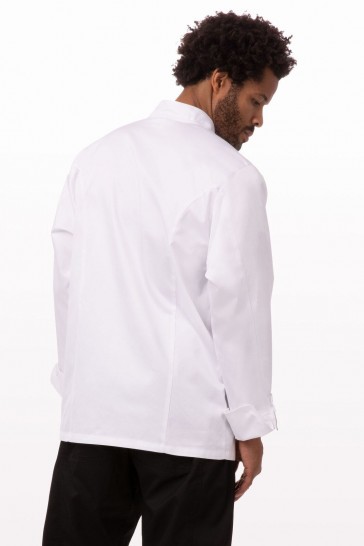 White Madrid Premium Chef Jacket by Chef Works