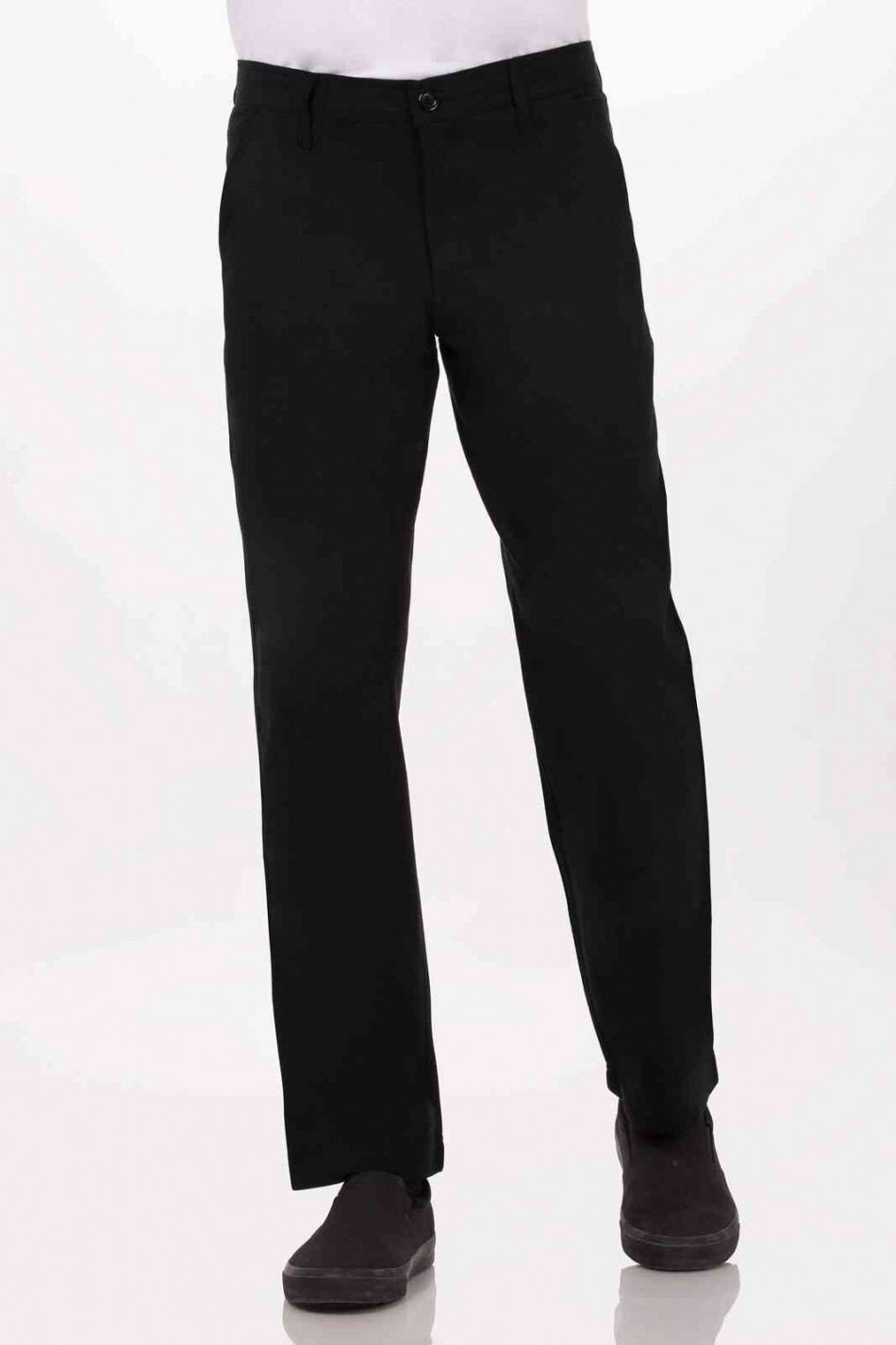 Black Constructed Chef Pants by Chef Works