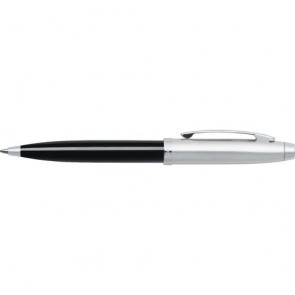 Sheaffer 100 Glossy Black/Chrome/Nickel Plated Ballpoint Pen