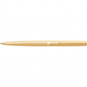Sheaffer Sagaris Fluted Gold/Gold Tone Trim Ballpoint Pen