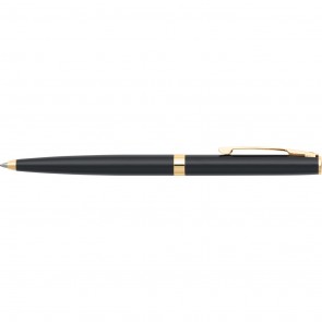 Sheaffer Sagaris Gloss Black/Gold Tone Trim Ballpoint Pen
