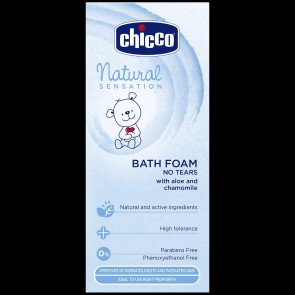 Chicco Natural Sensations Bath Foam 200ML (No Tears)