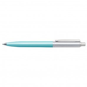 Sheaffer Sentinel Turquoise/Chrome Ballpoint Pen (Self-Serve Packaging)
