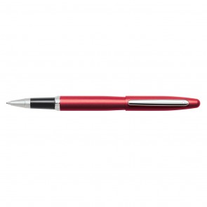 VFM Excessive Red/Chrome Rollerball Pen (Self-Serve Packaging)