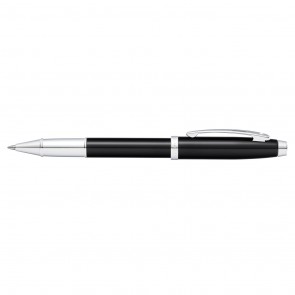 Sheaffer 100 Black Lacquer/Chrome Plate Rollerball Pen (Gift Box)