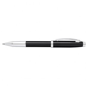 Sheaffer 100 Black Lacquer/Chrome Plate Rollerball Pen (Gift Box)