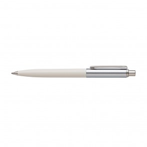 Sheaffer Sentinel® Brushed Chrome Cap White Barrel Ballpoint Pen