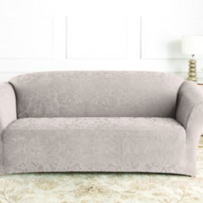 Sure Fit Stretch Jacquard Damask Sofa Cover- 1 Seater
