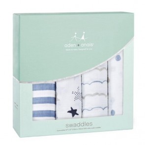 Rock Star Classic Swaddle 4 Pack Aden And Anais