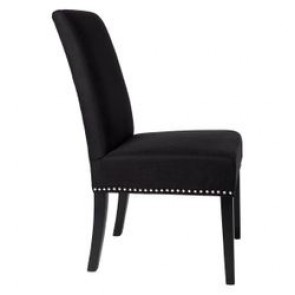Cafe Lighting Bentley Dining Chair - Black Linen