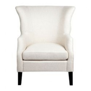 Cafe Lighting Kristian Wing Back Arm Chair - Natural Linen
