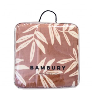 Bambury Hakea Woodrose Ultraplush Blanket