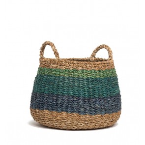 Harlem Handmade Seagrass Basket by Fab Habitat
