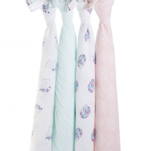 Thistle 4-pack Classic Swaddles by aden + anais