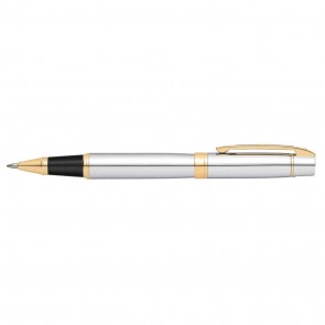 Sheaffer 300 Chrome/Gold Trim Rollerball Pen