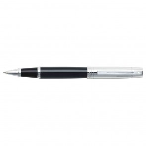 Sheaffer 300 Glossy Black/Bright Chrome Cap Rollerball Pen