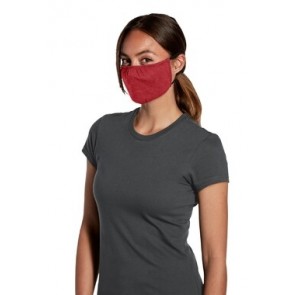 5 Pack Heather Red Reusable V.I.T Shaped Face Mask by Chef Works