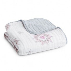 For The Birds - Medallions Classic Muslin Dreamblanket