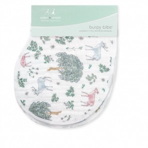 Forest Fantasy 2 Pack Classic Muslin Burpy Bib by Aden and Anais