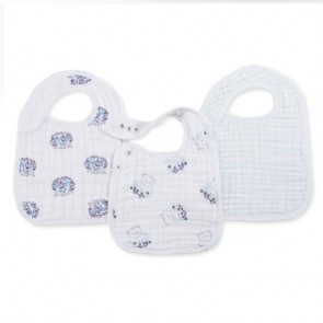 Thistle 3-pack Classic Snap Bibs