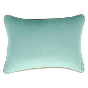 Gabriel Glacier Blue Rectangle Cushion by J Elliot Home