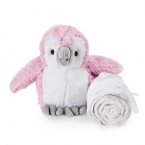 For The Birds Cuddly Companion Owl Toy + Swaddle